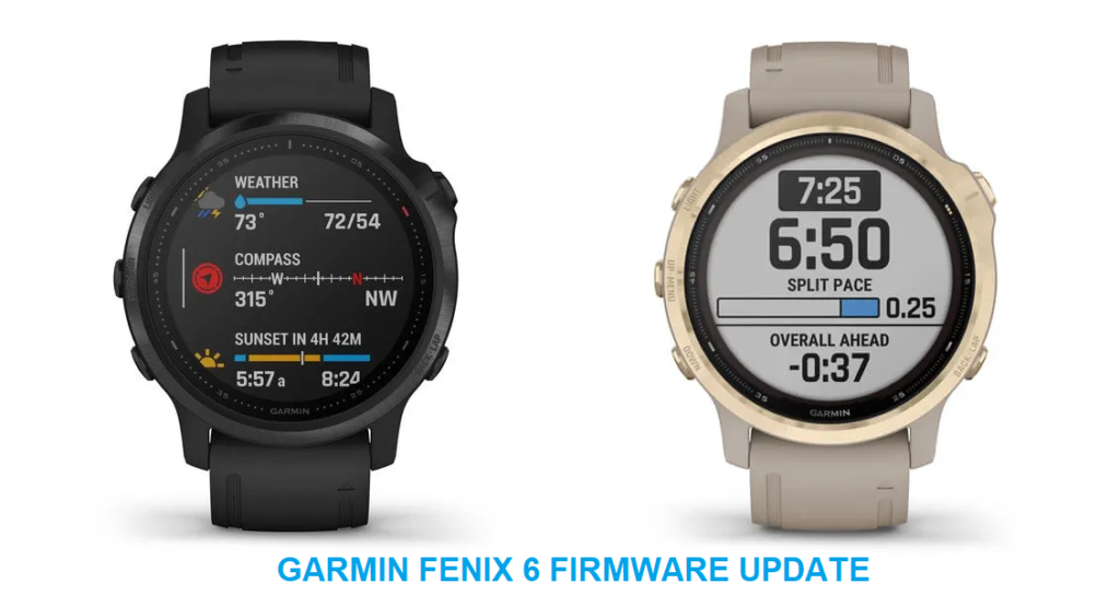Garmin Fenix 6 firmware update 20.30