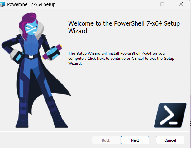 Powershell 7.2.7 install