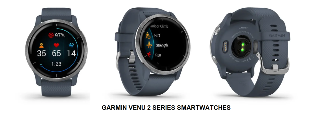 Venu 2 smartwatches from Garmin