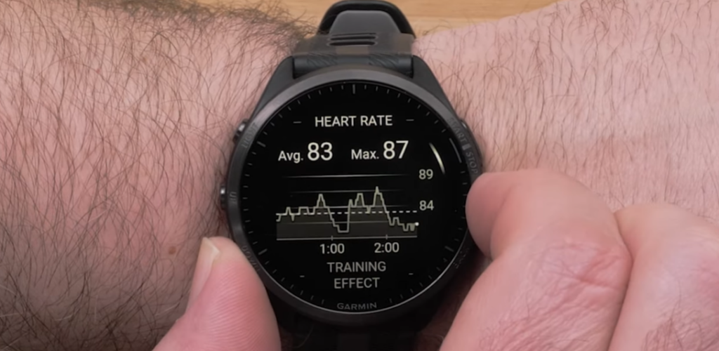 Heart rate monitoring on Forerunner 965 running watches